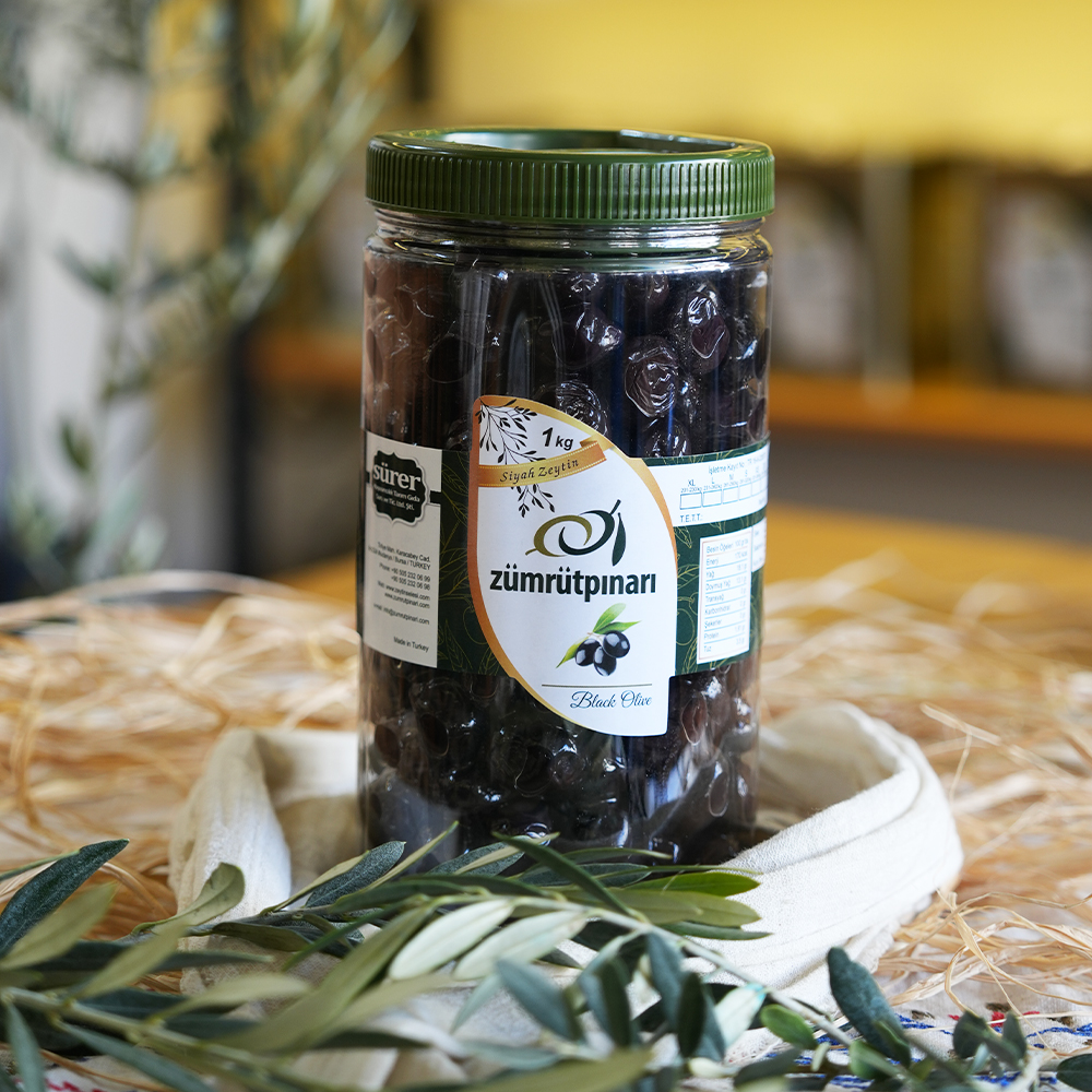 Salamura Siyah Zeytin L 1 Kg