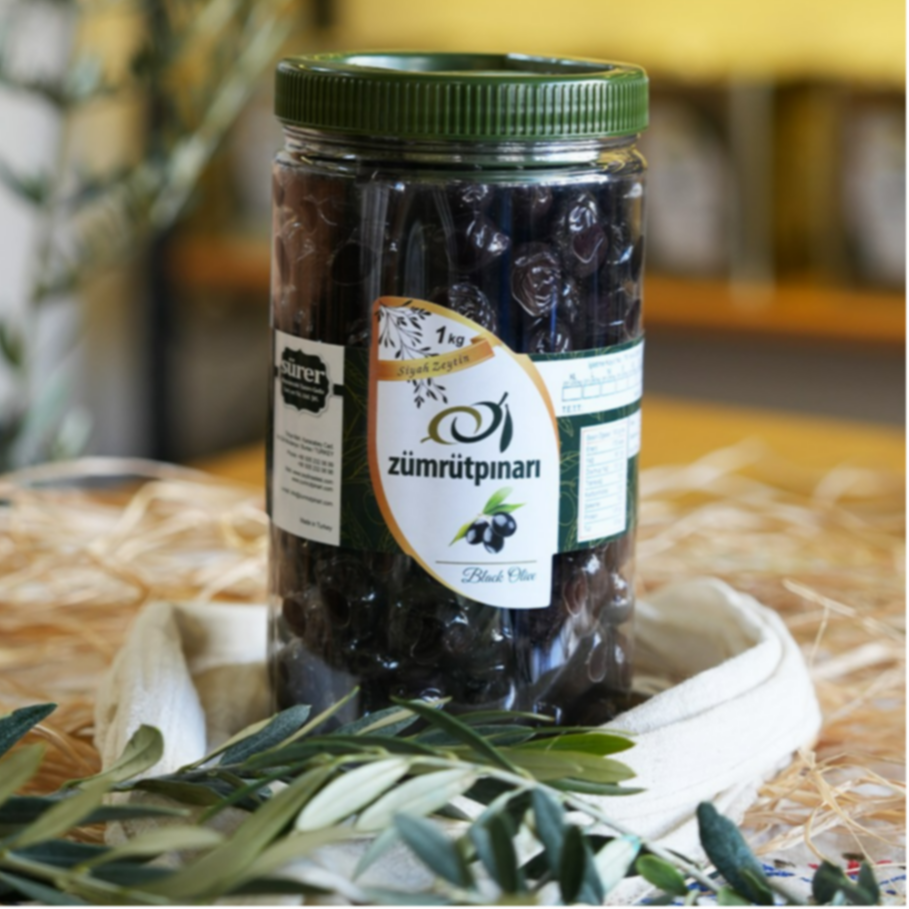 Kuru Sele Siyah Zeytin M 1Kg