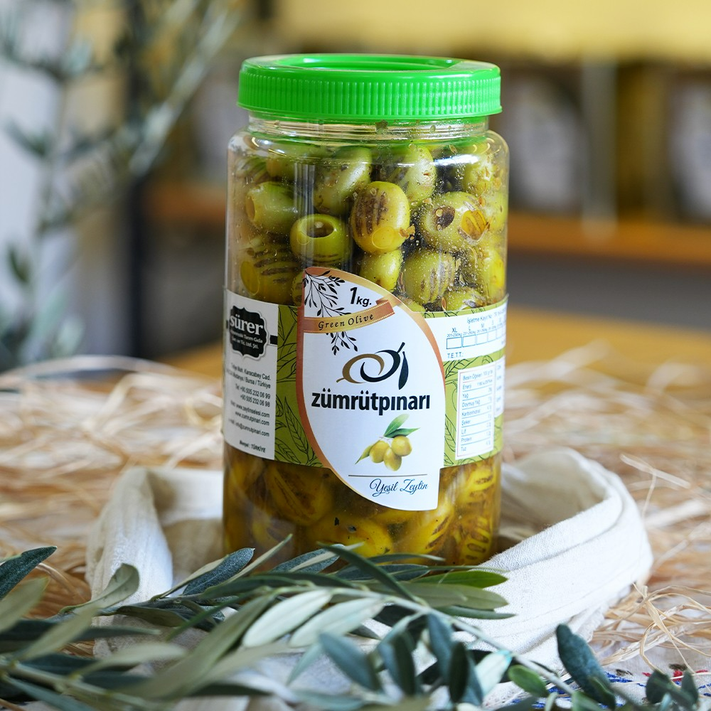 Izgara Yeşil Zeytin XL 1kg