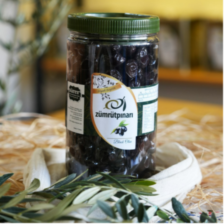 Kuru Sele Siyah Zeytin M 1Kg
