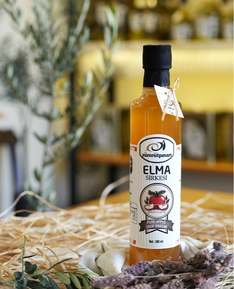 Elma Sirkesi 0.5 Lt - Cam Şişe