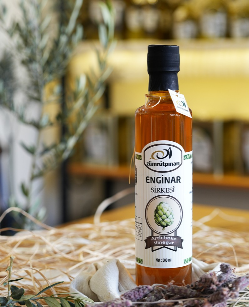Enginar Sirkesi 0.5 Lt - Cam Şişe